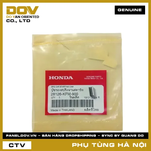MÃ PHỤ TÙNG : 28126KFM900 CHỤP LÒ XO ĐẨY BI KHỞI ĐỘNG — 28126KFM900