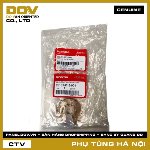 MÃ PHỤ TÙNG : 28131K15901 BÁNH RĂNG XÍCH ĐỀ BỊ ĐỘNG — 28131K15901