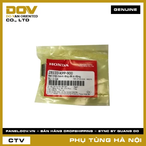 MÃ PHỤ TÙNG : 28133KPP900 BẠC CHĂN BÁNH RĂNG ĐỀ BỊ ĐỘNG — 28133KPP900