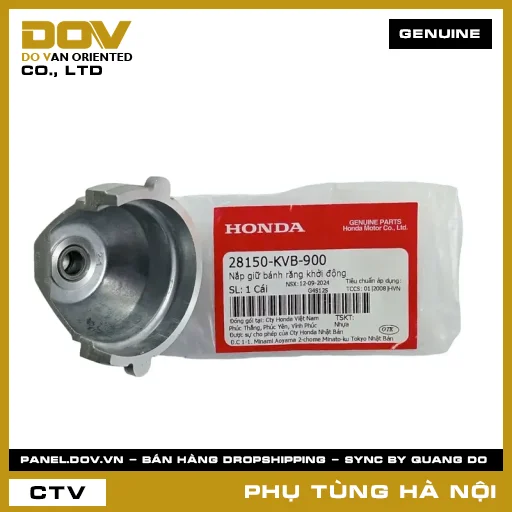 MÃ PHỤ TÙNG : 28150KVB900 NẮP GIỮ BÁNH RĂNG KHỞI ĐỘNG — 28150KVB900