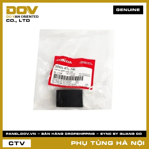 MÃ PHỤ TÙNG : 30401KTL740 CAO SU GIẢM CHẤN CDI — 30401KTL740