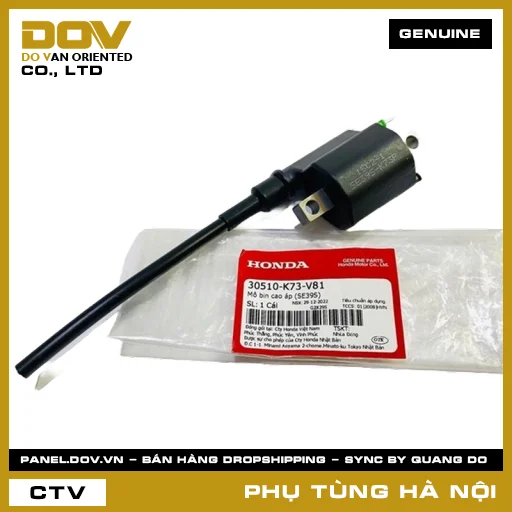 MÃ PHỤ TÙNG : 30510K73V81 MÔ BIN CAO ÁP (SE39S) — 30510K73V81
