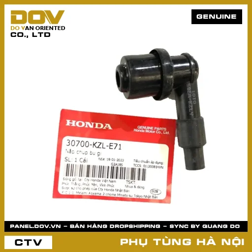 MÃ PHỤ TÙNG : 30700KZLE71 NẮP CHỤP BU GI — 30700KZLE71