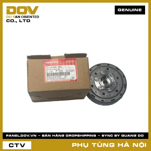 MÃ PHỤ TÙNG : 31110KZLE01 BÁNH ĐÀ VÔ LĂNG ĐIỆN — 31110KZLE01