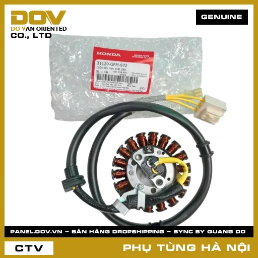 MÃ PHỤ TÙNG : 31120GFM972 CUỘN DÂY MÁY PHÁT ĐIỆN — 31120GFM972