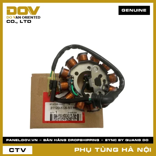 MÃ PHỤ TÙNG : 31120K56N11 CUỘN DÂY MÁY PHÁT ĐIỆN — 31120K56N11