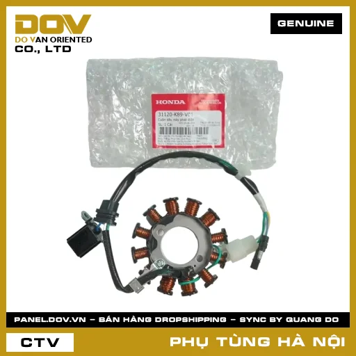 MÃ PHỤ TÙNG : 31120K89V01 CUỘN DÂY MÁY PHÁT ĐIỆN — 31120K89V01