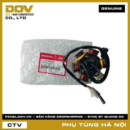 MÃ PHỤ TÙNG : 31120KRS860 CUỘN DÂY MÁY PHÁT ĐIỆN — 31120KRS860