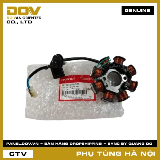 MÃ PHỤ TÙNG : 31120KTM971 CUỘN DÂY MÁY PHÁT ĐIỆN — 31120KTM971