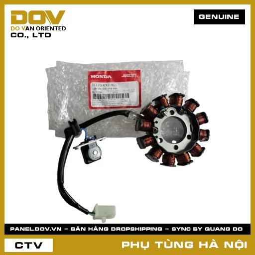 MÃ PHỤ TÙNG : 31120KYZ901 CUỘN DÂY MÁY PHÁT ĐIỆN — 31120KYZ901