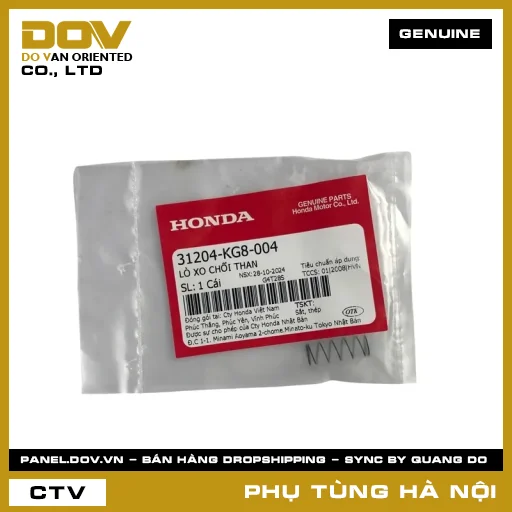 MÃ PHỤ TÙNG : 31204KG8004 LÒ XO CHỔI THAN — 31204KG8004