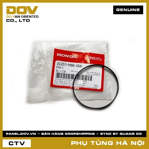 MÃ PHỤ TÙNG : 31207MBE008 PHỚT O — 31207MBE008