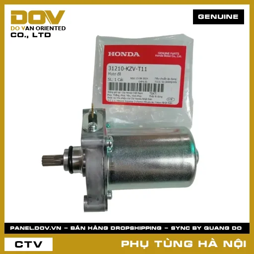 MÃ PHỤ TÙNG : 31210KZVT11 MOTƠ ĐỀ — 31210KZVT11