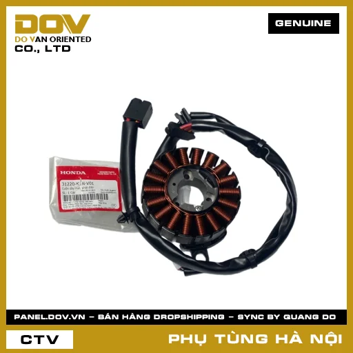 MÃ PHỤ TÙNG : 31220K1NV01 CUỘN DÂY MÁY PHÁT ĐIỆN — 31220K1NV01