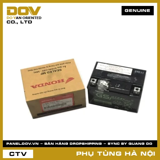 MÃ PHỤ TÙNG : 31500KWWB21 BÌNH ẮC QUY (GTZ4V 12V 3.0A) — 31500KWWB21