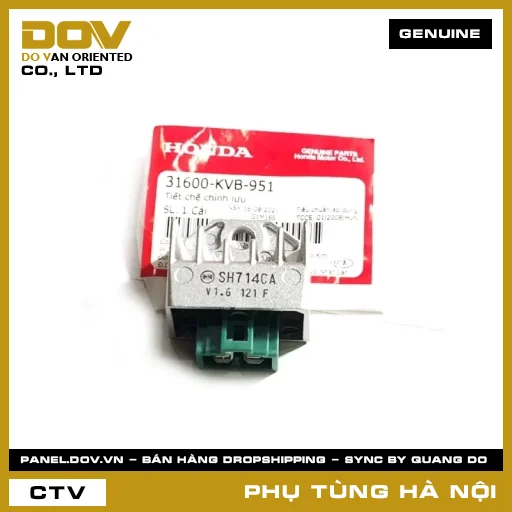 MÃ PHỤ TÙNG : 31600KVB951 TIẾT CHẾ CHỈNH LƯU — 31600KVB951