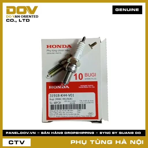 MÃ PHỤ TÙNG : 31918K44V01 BUGI (MR8C-9N)(NGK) — 31918K44V01