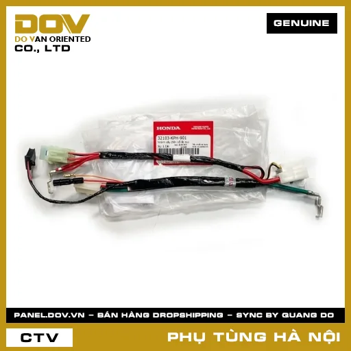 MÃ PHỤ TÙNG : 32103KPH901 NHÁNH DÂY ĐIỆN NỐI ẮC QUY — 32103KPH901