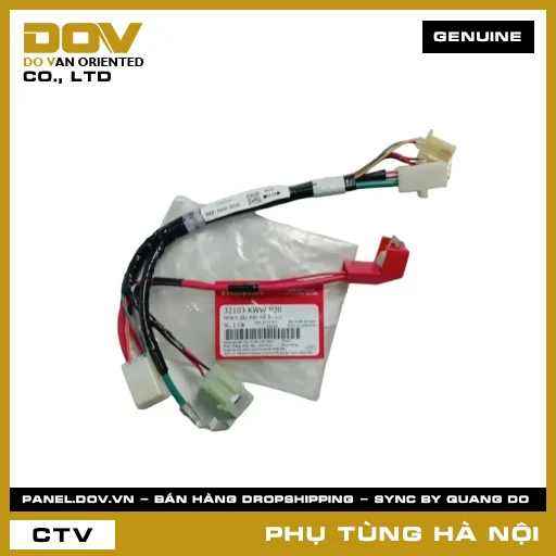 MÃ PHỤ TÙNG : 32103KWWB20 NHÁNH DÂY ĐIỆN NỐI ẮC QUY — 32103KWWB20