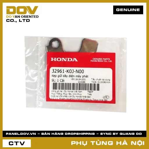 MÃ PHỤ TÙNG : 32961K0JN00 KẸP GIỮ DÂY ĐIỆN MÁY PHÁT — 32961K0JN00