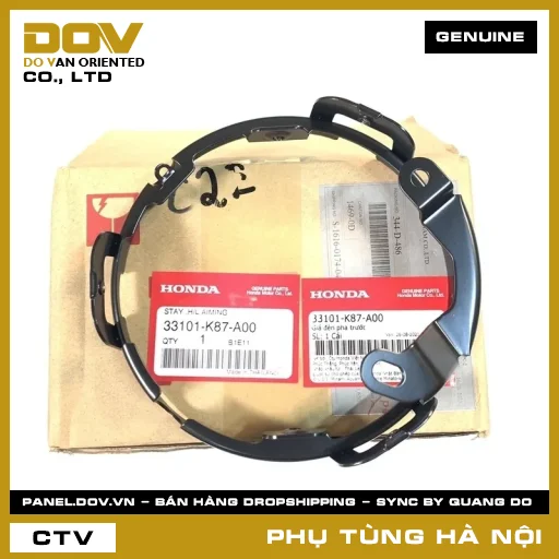 MÃ PHỤ TÙNG : 33101K87A00 GIÁ ĐÈN PHA TRƯỚC — 33101K87A00