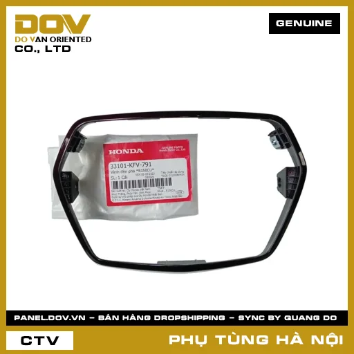 MÃ PHỤ TÙNG : 33101KFV791 VÀNH ĐÈN PHA *R150CU* — 33101KFV791