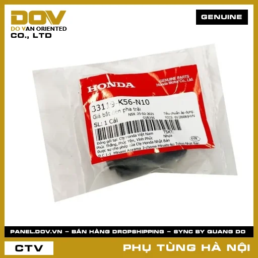 MÃ PHỤ TÙNG : 33119K56N10 GIÁ BẮT ĐÈN PHA TRÁI — 33119K56N10