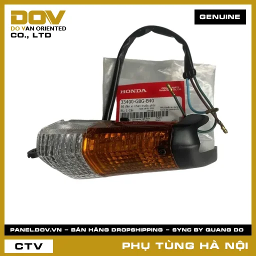MÃ PHỤ TÙNG : 33400GBGB40 BỘ ĐÈN XI NHAN TRƯỚC PHẢI — 33400GBGB40