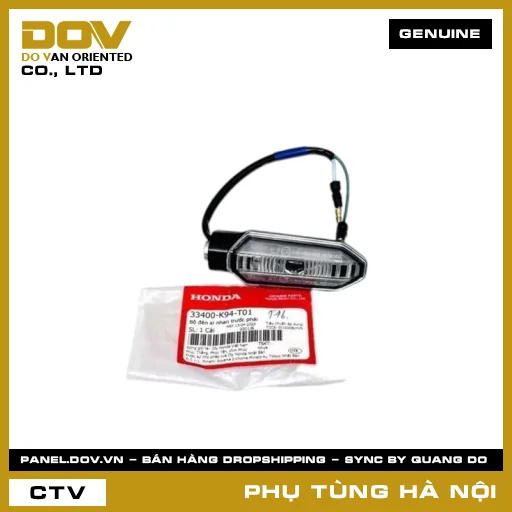 MÃ PHỤ TÙNG : 33400K94T01 BỘ ĐÈN XI NHAN TRƯỚC PHẢI — 33400K94T01