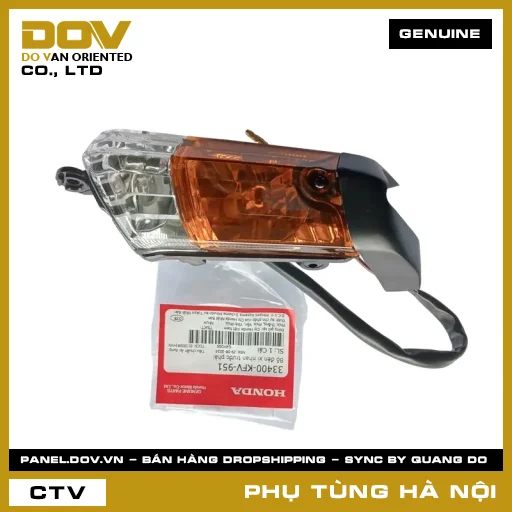 MÃ PHỤ TÙNG : 33400KFV951 BỘ ĐÈN XI NHAN TRƯỚC PHẢI — 33400KFV951