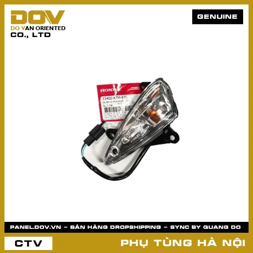 MÃ PHỤ TÙNG : 33400KTM970 BỘ ĐÈN XI NHAN TRƯỚC PHẢI — 33400KTM970