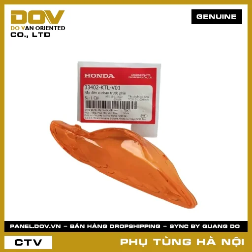 MÃ PHỤ TÙNG : 33402KTLV01 NẮP ĐÈN XI NHAN TRƯỚC PHẢI — 33402KTLV01