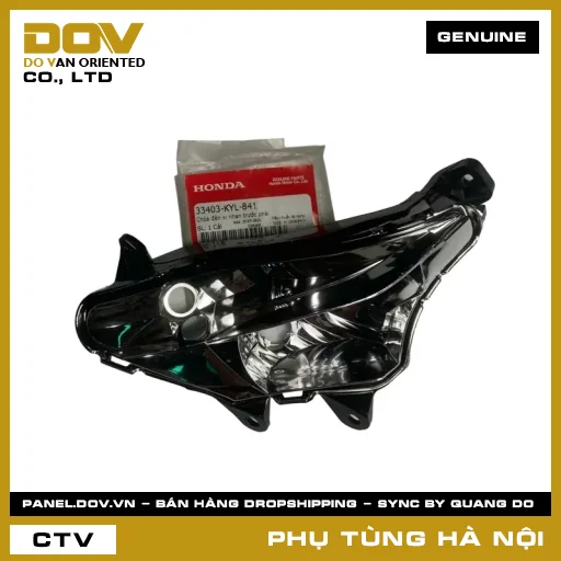 MÃ PHỤ TÙNG : 33403KYL841 CHÓA ĐÈN XI NHAN TRƯỚC PHẢI — 33403KYL841