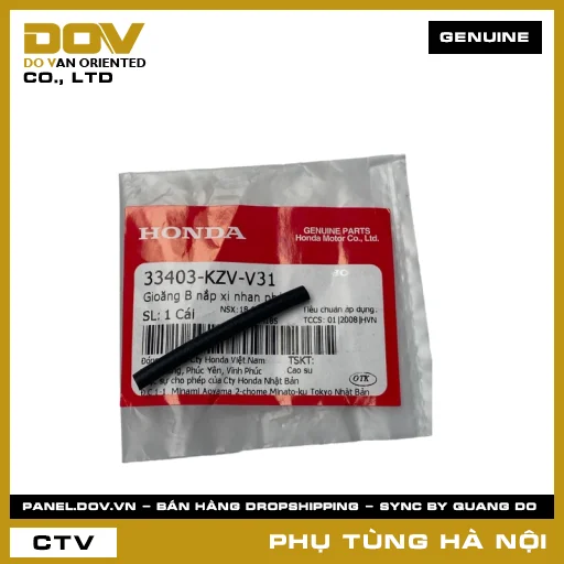 MÃ PHỤ TÙNG : 33403KZVV31 GIOĂNG B NẮP XI NHAN PHẢI — 33403KZVV31