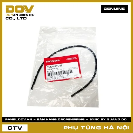 MÃ PHỤ TÙNG : 33404KTL691 GIOĂNG BAO KÍN — 33404KTL691