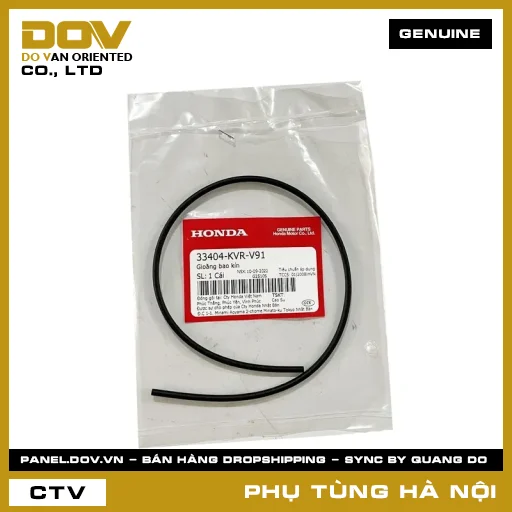 MÃ PHỤ TÙNG : 33404KVRV91 GIOĂNG BAO KÍN — 33404KVRV91