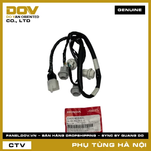 MÃ PHỤ TÙNG : 33405K03N31 DÂY ĐIỆN ĐÈN XI NHAN — 33405K03N31