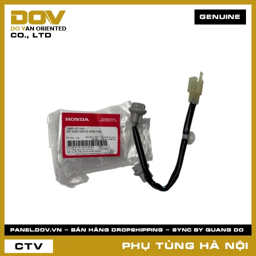 MÃ PHỤ TÙNG : 33405K73V41 DÂY ĐIỆN ĐÈN XI NHAN PHẢI — 33405K73V41