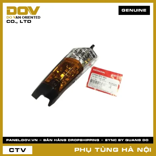 MÃ PHỤ TÙNG : 33406KFV951 CHÓA ĐÈN XI NHAN PHẢI — 33406KFV951