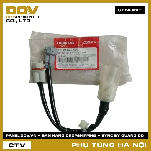 MÃ PHỤ TÙNG : 33410K29901 DÂY ĐIỆN ĐÈN XI NHAN TRƯỚC PHẢI — 33410K29901