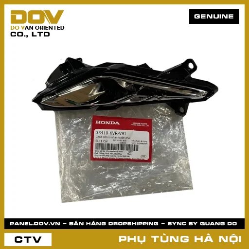 MÃ PHỤ TÙNG : 33410KVRV91 CHÓA ĐÈN XI NHAN TRƯỚC PHẢI — 33410KVRV91