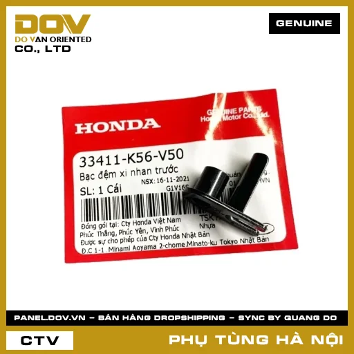 MÃ PHỤ TÙNG : 33411K56V50 BẠC ĐỆM XI NHAN TRƯỚC — 33411K56V50