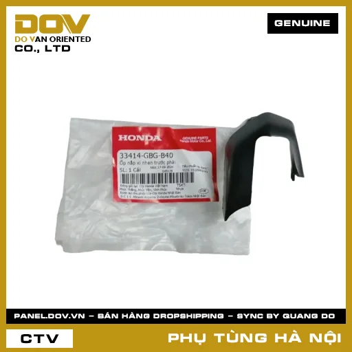 MÃ PHỤ TÙNG : 33414GBGB40 ỐP NẮP XI NHAN TRƯỚC PHẢI — 33414GBGB40