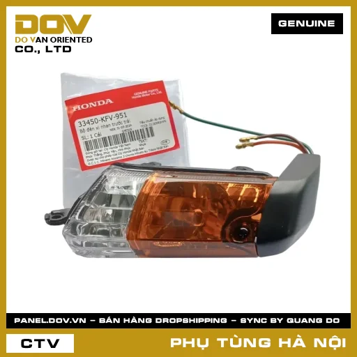 MÃ PHỤ TÙNG : 33450KFV951 BỘ ĐÈN XI NHAN TRƯỚC TRÁI — 33450KFV951