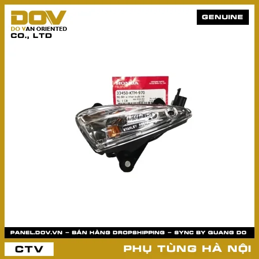 MÃ PHỤ TÙNG : 33450KTM970 BỘ ĐÈN XI NHAN TRƯỚC TRÁI — 33450KTM970