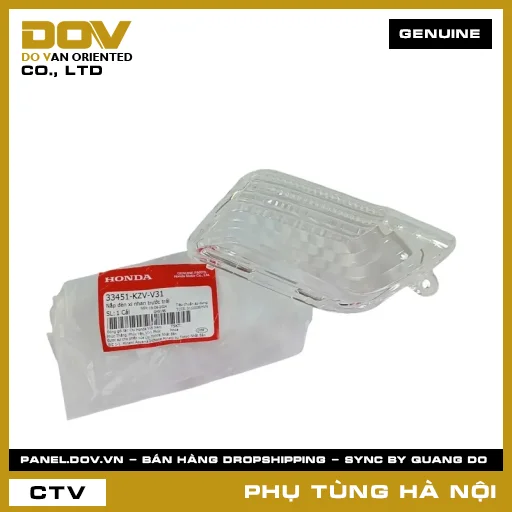 MÃ PHỤ TÙNG : 33451KZVV31 NẮP ĐÈN XI NHAN TRƯỚC TRÁI — 33451KZVV31