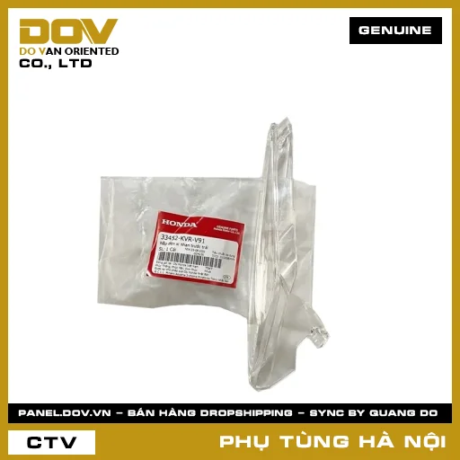 MÃ PHỤ TÙNG : 33452KVRV91 NẮP ĐÈN XI NHAN TRƯỚC TRÁI — 33452KVRV91