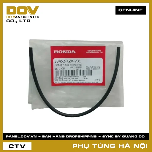 MÃ PHỤ TÙNG : 33452KZVV31 GIOĂNG A NẮP XI NHAN TRÁI — 33452KZVV31