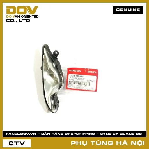 MÃ PHỤ TÙNG : 33453KTLV01 CỤM CHÓA ĐÈN XI NHAN TRÁI — 33453KTLV01