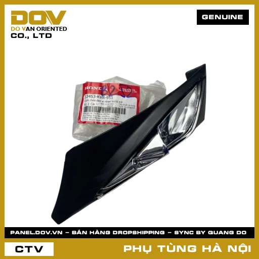 MÃ PHỤ TÙNG : 33453KVB951 CỤM CHÓA ĐÈN XI NHAN TRƯỚC TRÁ — 33453KVB951
